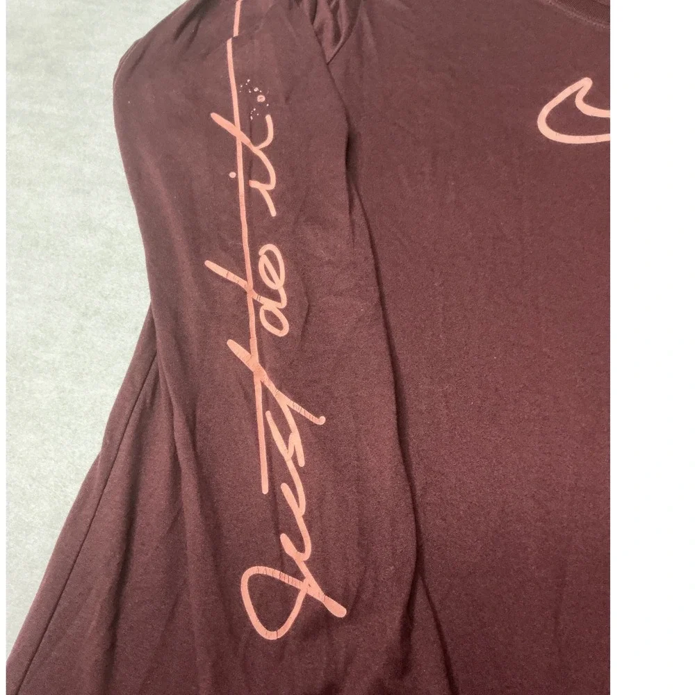 Nike Tank + Crop + Long Sleeve Womens Activewear Tops X-Large Burgundy Black
